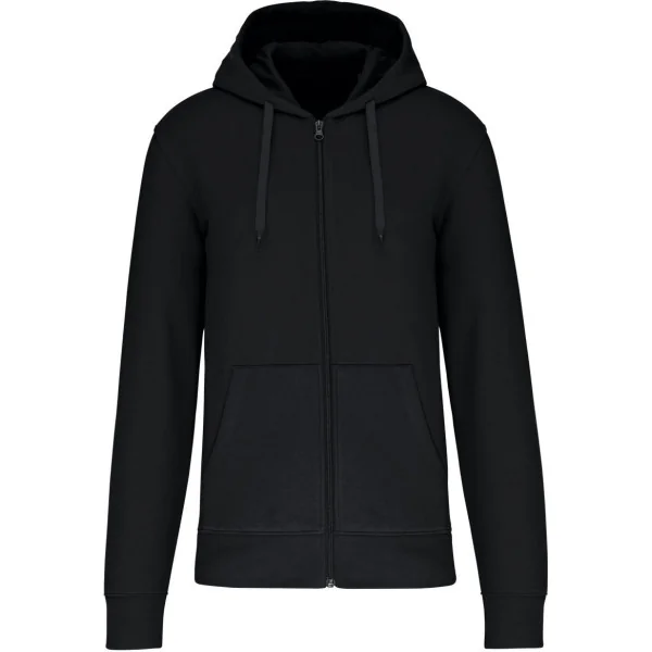 Sweat-shirt écoresponsable zippé à capuche homme Kariban