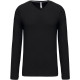 T-shirt col V manches longues homme Kariban