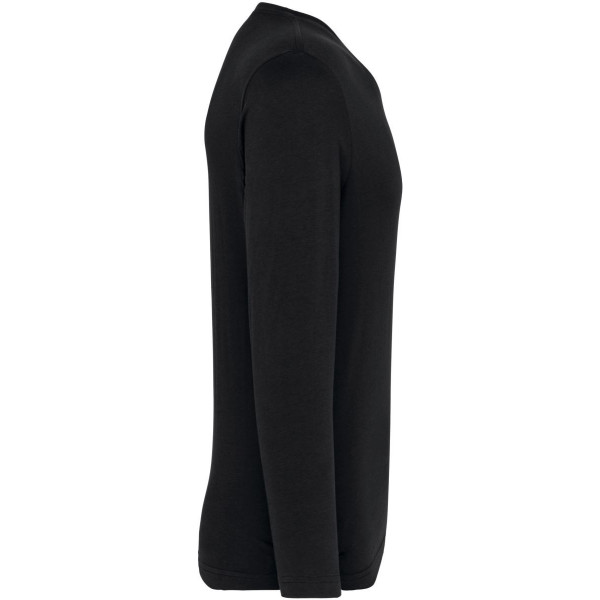 T-shirt col V manches longues homme Kariban