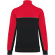 Sweat-shirt écoresponsable col zippé unisexe WK