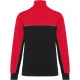 Sweat-shirt écoresponsable col zippé unisexe WK