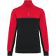 Sweat-shirt écoresponsable col zippé unisexe WK