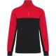 Sweat-shirt écoresponsable col zippé unisexe WK