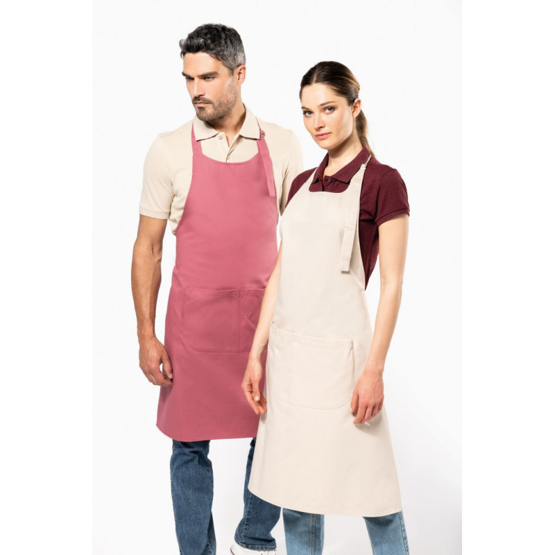 Tablier coton avec poche Kariban