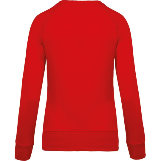 Sweat-shirt Bio col rond manches raglan femme Kariban