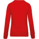 Sweat-shirt Bio col rond manches raglan femme Kariban