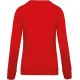 Sweat-shirt Bio col rond manches raglan femme Kariban