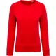 Sweat-shirt Bio col rond manches raglan femme Kariban