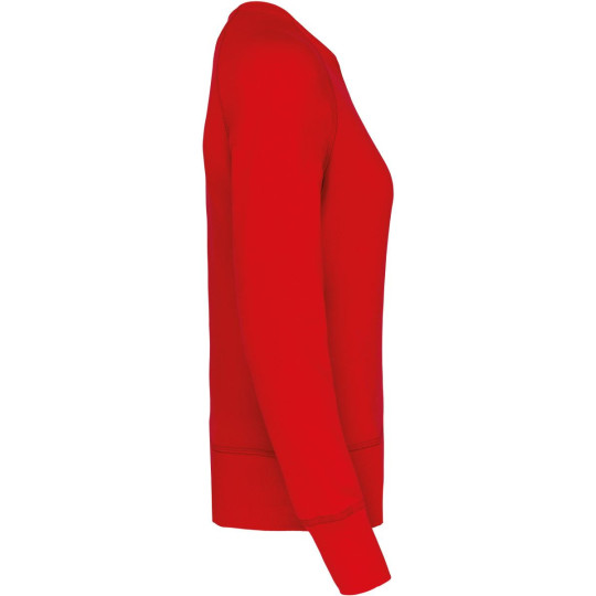 Sweat-shirt Bio col rond manches raglan femme Kariban