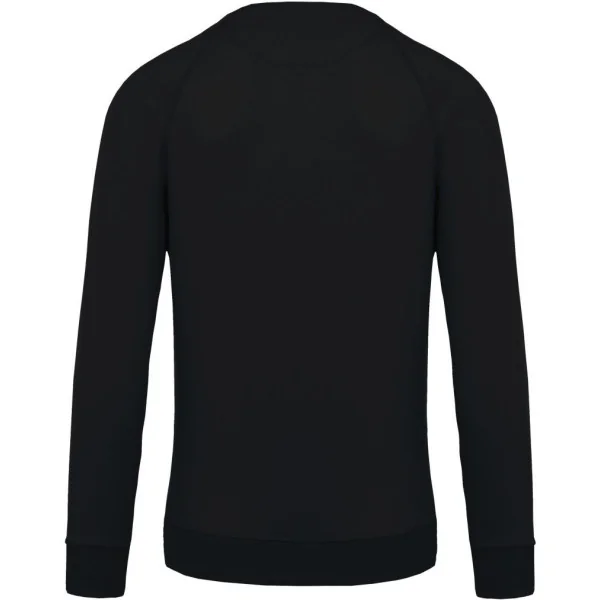 Sweat-shirt Bio col rond manches raglan homme Kariban