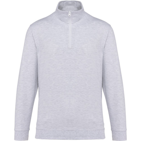 Sweat-shirt col zippé homme Kariban