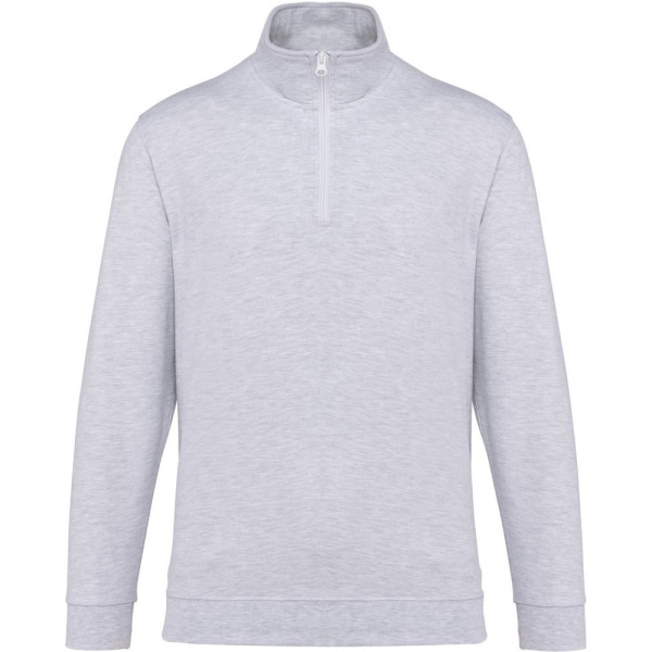 Sweat-shirt col zippé homme Kariban
