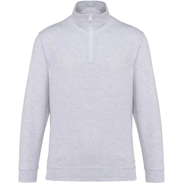 Sweat-shirt col zippé homme Kariban