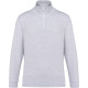 Sweat-shirt col zippé homme Kariban