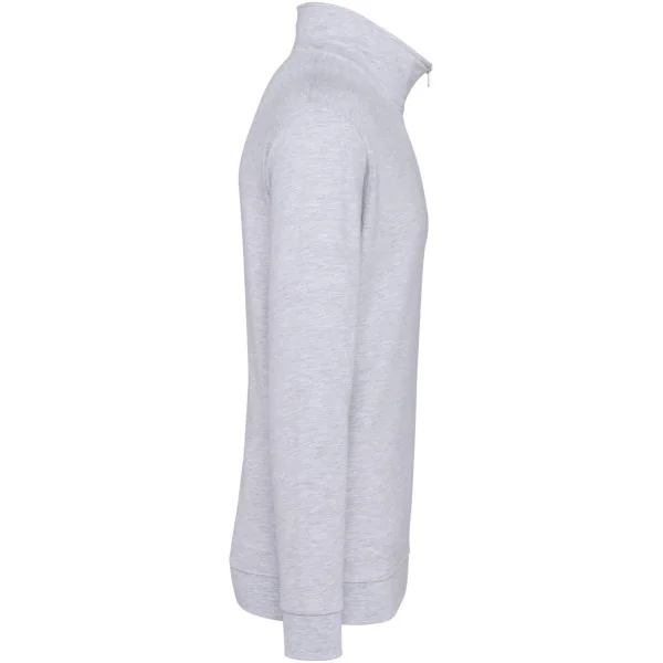 Sweat-shirt col zippé homme Kariban