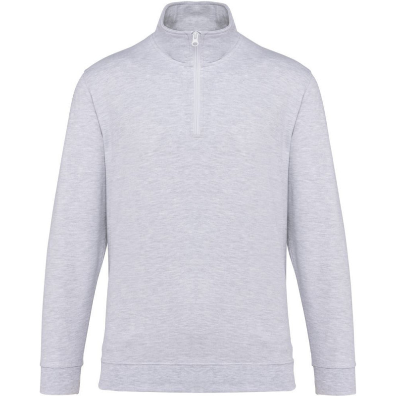 Sweat-shirt Col Zippé Unisexe Kariban