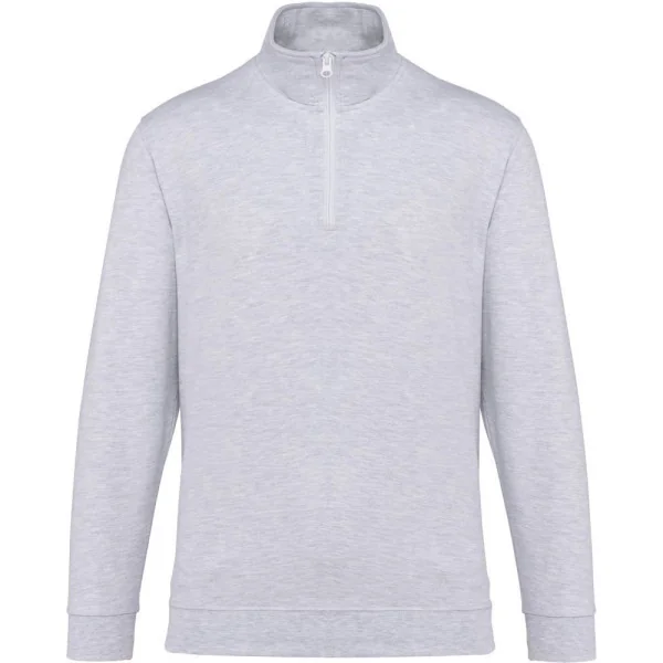 Sweat-shirt Col Zippé Unisexe Kariban