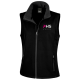 Veste Softshell Femme Sans Manche Noir PHS Group