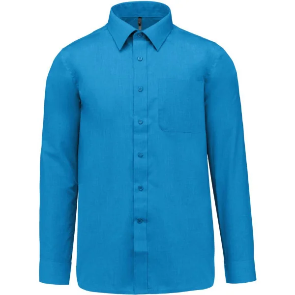 Chemise popeline polycoton entretien facile homme Kariban