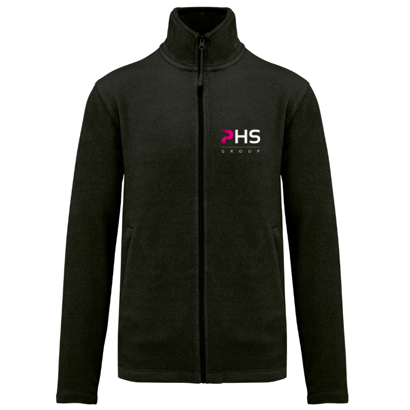 Veste Polaire Femme Manches Longues Noir PHS Group