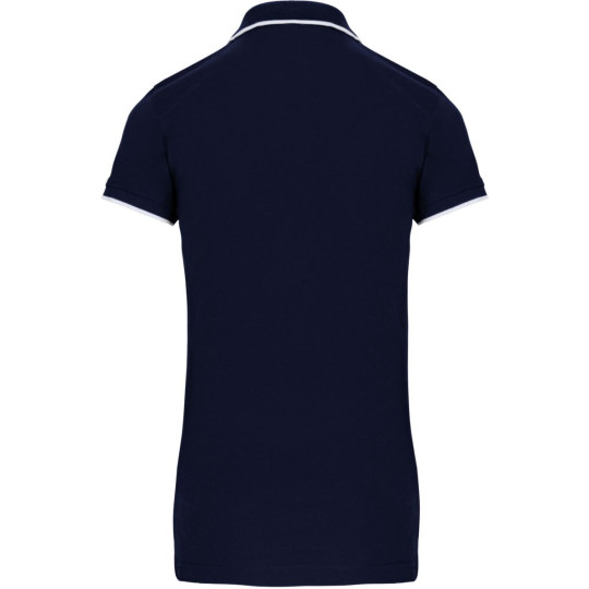 Polo maille piquée manches courtes femme Kariban