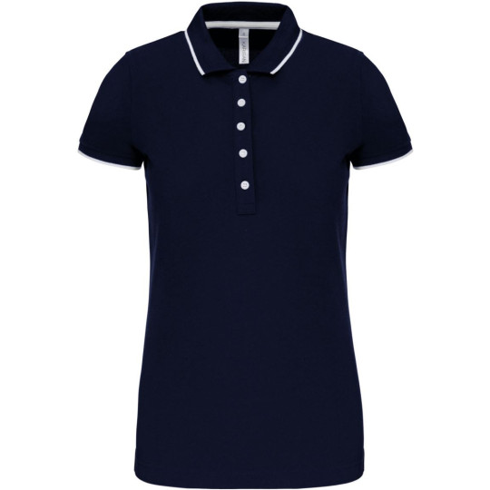 Polo maille piquée manches courtes femme Kariban