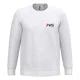 Sweat-shirt Unisexe Col Rond Gris Chiné PHS Group