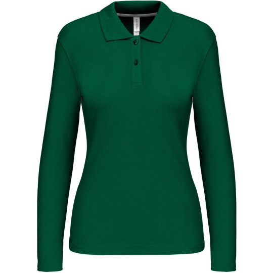 Polo manches longues femme Kariban