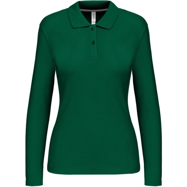 Polo manches longues femme Kariban