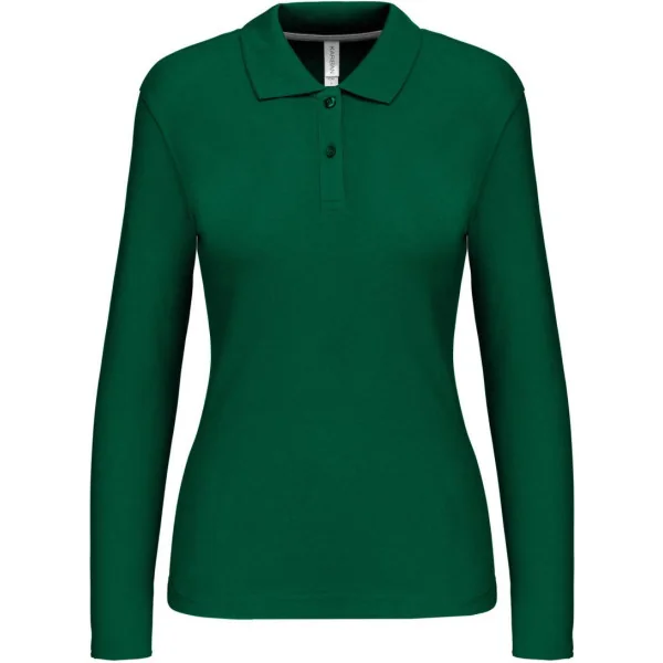Polo manches longues femme Kariban