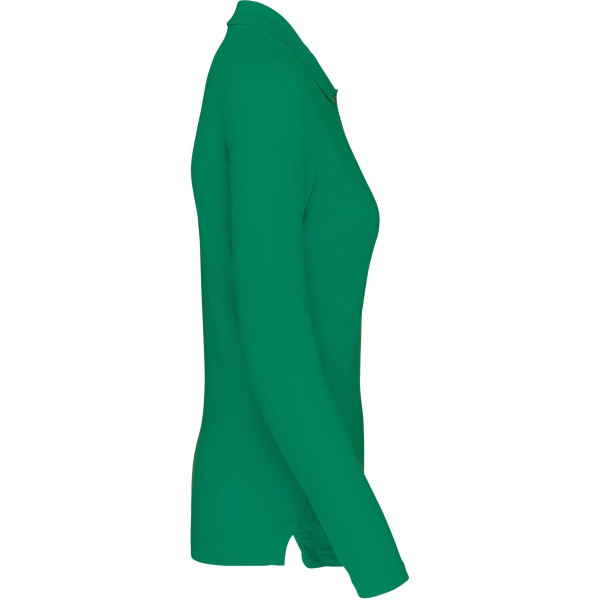 Polo manches longues femme Kariban