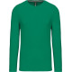 T-shirt col rond manches longues homme Kariban