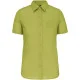 Chemise popeline polycoton manches courtes entretien facile femme Kariban