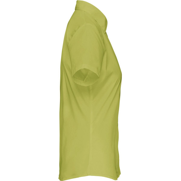 Chemise popeline polycoton manches courtes entretien facile femme Kariban
