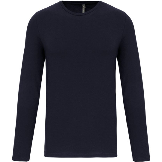 T-shirt col rond manches longues homme Kariban