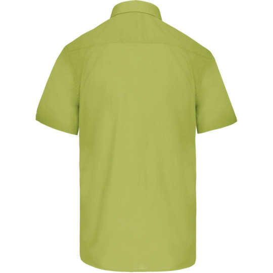 Chemise popeline polycoton manches courtes entretien facile homme Kariban