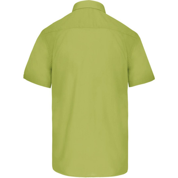 Chemise popeline polycoton manches courtes entretien facile homme Kariban