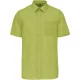 Chemise popeline polycoton manches courtes entretien facile homme Kariban