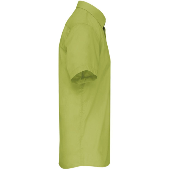 Chemise popeline polycoton manches courtes entretien facile homme Kariban
