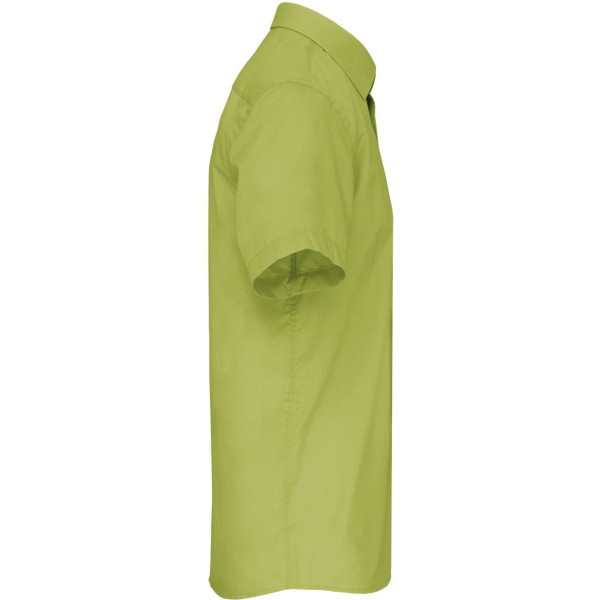 Chemise popeline polycoton manches courtes entretien facile homme Kariban