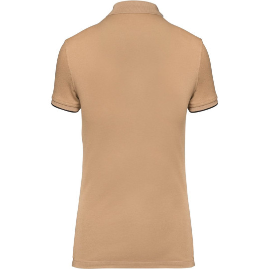 Polo Day To Day contrasté manches courtes femme WK