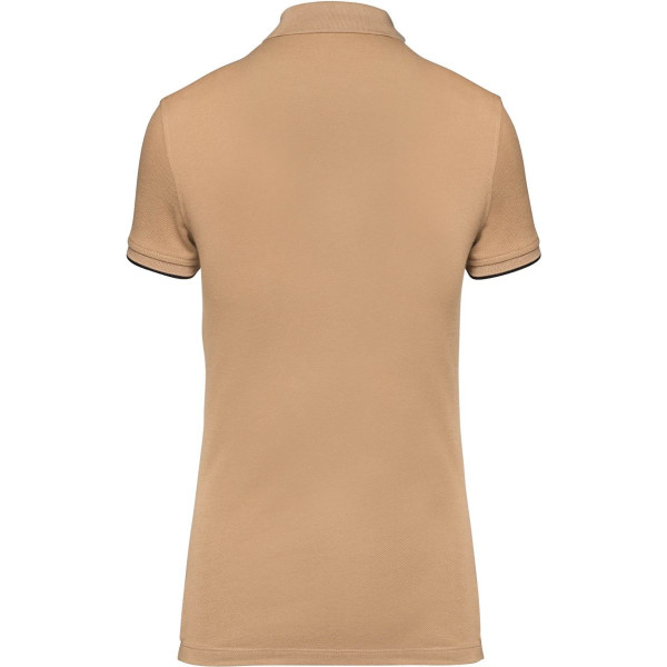 Polo Day To Day contrasté manches courtes femme WK
