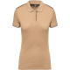 Polo Day To Day contrasté manches courtes femme WK
