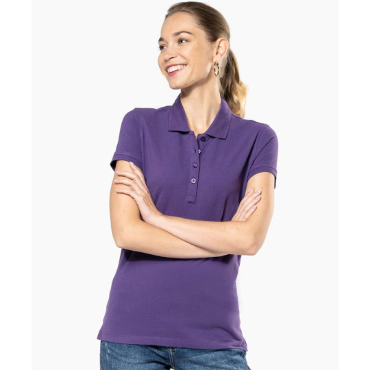 Polo piqué manches courtes femme Kariban