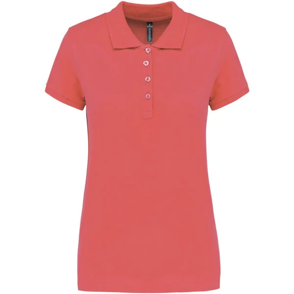 Polo piqué manches courtes femme Kariban