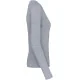 T-shirt col V manches longues femme Kariban