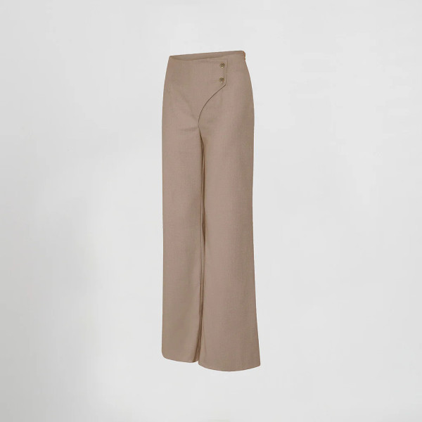 Pantalon Femme Croisé
