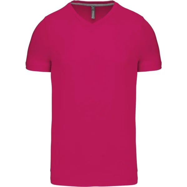 T-shirt col V manches courtes homme Kariban