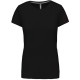 T-shirt col rond manches courtes femme Kariban