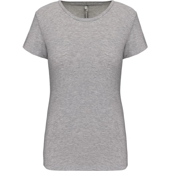 T-shirt col rond manches courtes femme Kariban